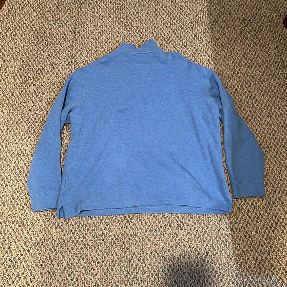 Blue Polo Ralph Lauren Quarter Zip Sweater - Picture 3 of 3